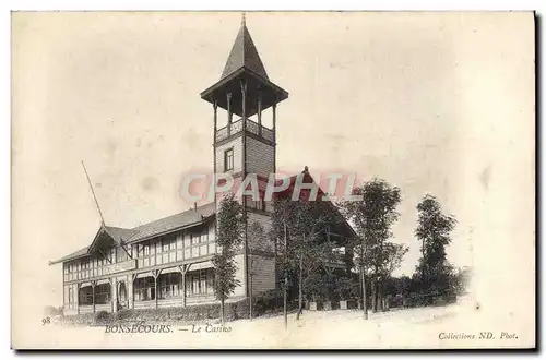 Cartes postales Bonsecours L&#39eglise