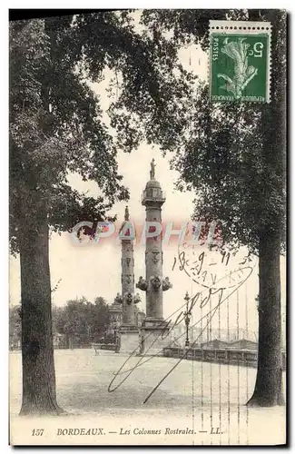 Cartes postales Bordeaux Les Colonnes Rostrales