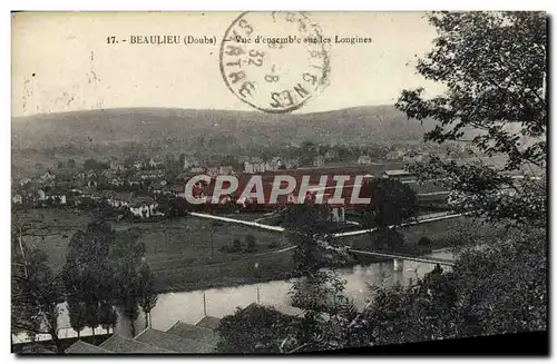 Cartes postales Beaulieu Vue d&#39ensemble sur les Longines