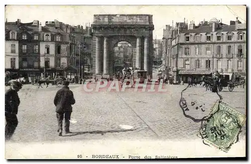 Ansichtskarte AK Bordeaux Porte Des Salinieres