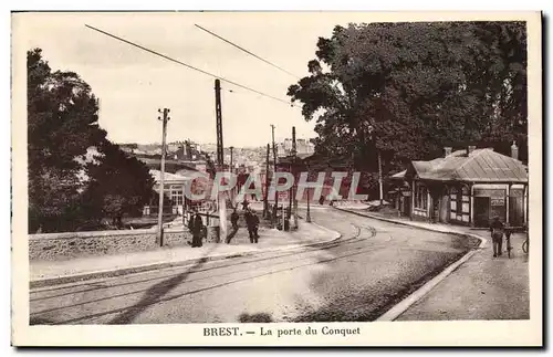 Cartes postales Brest La Porte du Conquet