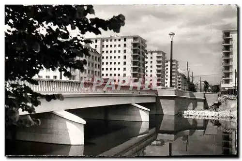 Moderne Karte Caen Le Pont sur L&#39Orne