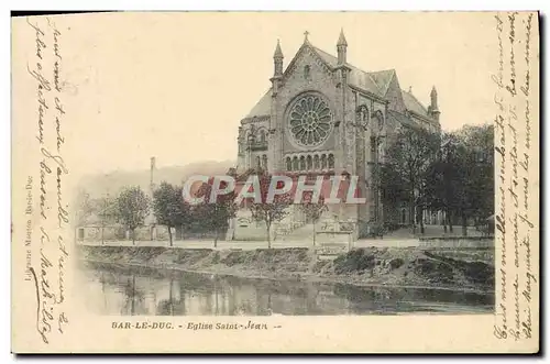 Cartes postales Bar Le Duc Eglise Saint Jean