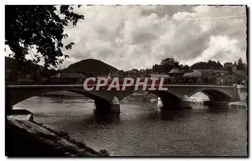 Moderne Karte Besancon Le Pont Canot