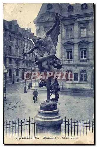 Ansichtskarte AK Bordeaux Monument le Gloria Victis