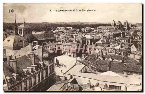 Cartes postales Chalons Sur Marne Vue Generale