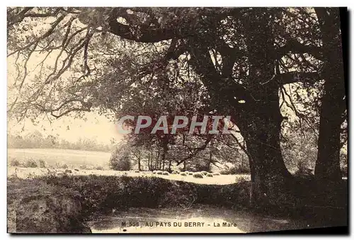 Cartes postales Au pays du Berry La mare