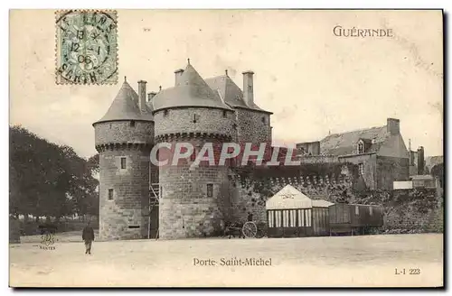 Cartes postales Guerande Porte Saint Michel