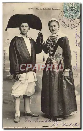 Cartes postales Maries de Saillie Guerande Folklore