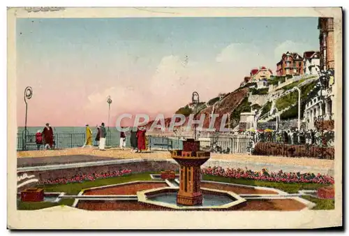 Cartes postales Granville Plat Gousset vue de la terrasse du casino