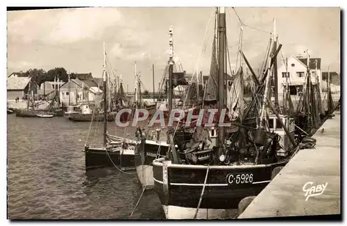 Cartes postales moderne Grandcamp les Bains Le port Bateaux