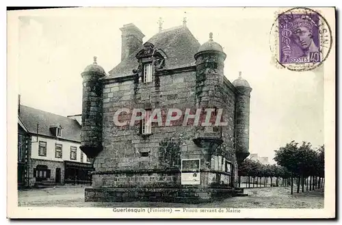 Cartes postales Guerlesquin Prison Servant de Mairie