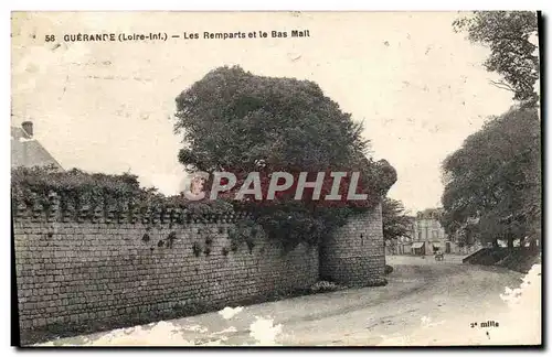 Cartes postales Guerande Les remparts et le Nas Mall