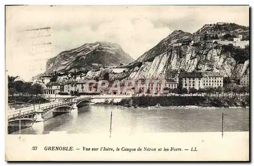 Cartes postales Grenoble Vue Sur I&#39Isere Le Casque de Neron et les forts