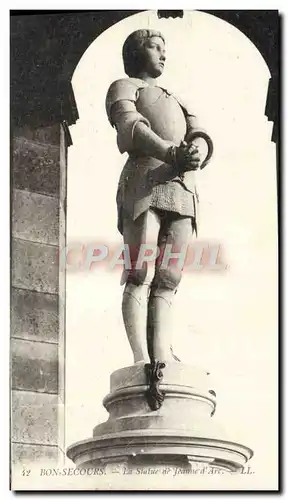 Cartes postales Bon Secours La Statue de Jeanne d&#39Arc