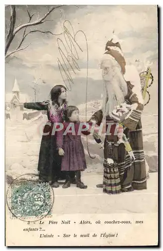 Cartes postales Fantaisie Pere Noel