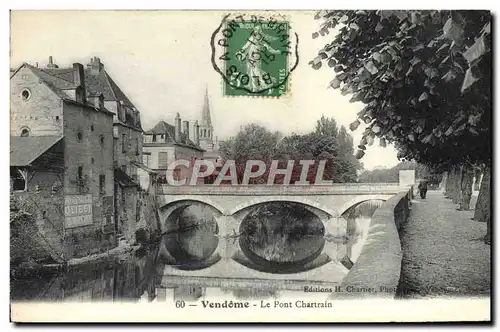 Ansichtskarte AK Vendome Le pont Chartrain