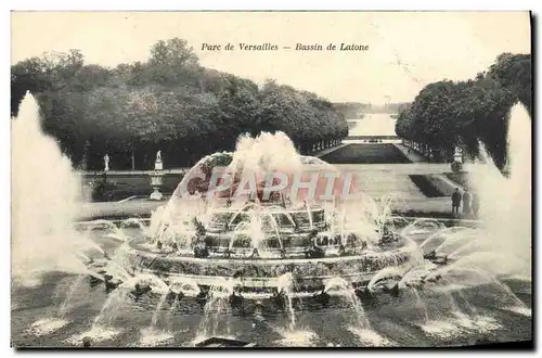 Cartes postales Parc de Versailles Bassin de Latone