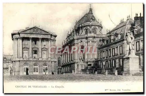 Ansichtskarte AK Chateau de Versailles La chapelle