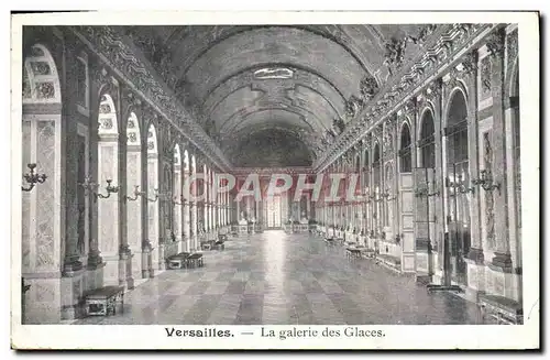 Ansichtskarte AK Versailles La Galerie Des Glaces