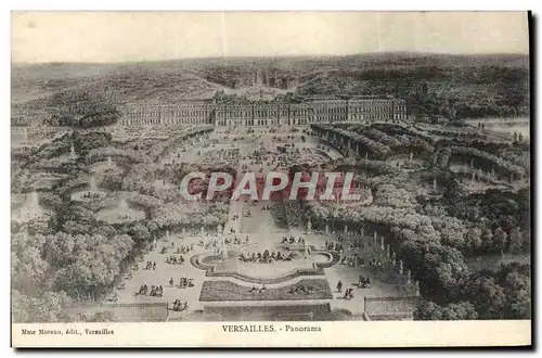 Cartes postales Versailles Panorama