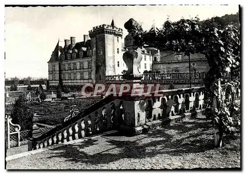 Cartes postales moderne Villandry Vue Sur Le Chateau Et Les Jardins