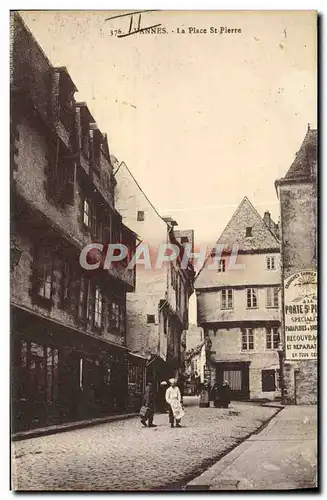 Cartes postales Vannes La Place St Pierre