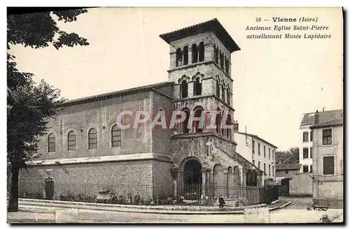 Cartes postales Vienne Ancienne Eglise Saint Pierre actuellement Musee Lapidaire