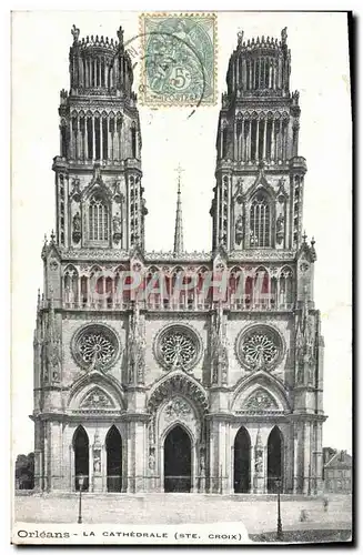 Cartes postales Orleans La Cathedrale