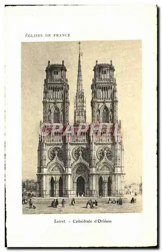 Cartes postales Loiret Cathedrale D&#39Orleans