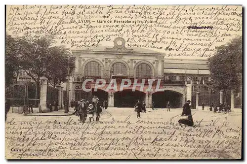 Cartes postales Lyon Gare De Perrache Et Les Voutes