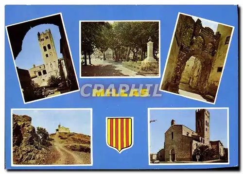 Cartes postales moderne Millas Eglise Esplanade Portalada Chapelle de Forca Real L&#39eglise