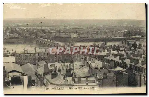 Ansichtskarte AK Orleans Vue Sur La Loire