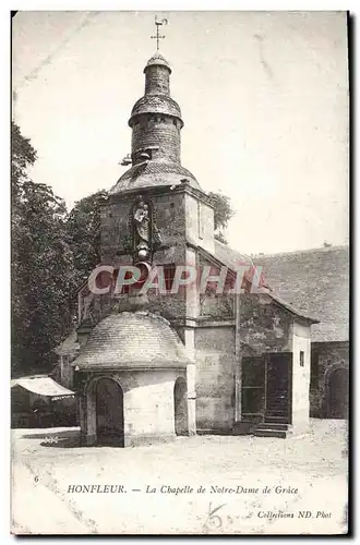 Cartes postales Honfleur La Chapelle De Notre Dame De Grace