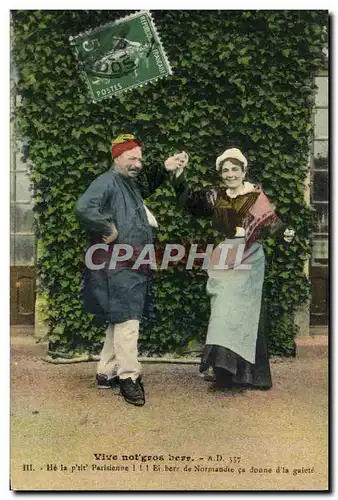 Cartes postales Vive Not Gros Berr Normandie Folklore