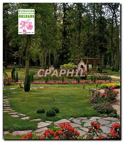 Cartes postales moderne Parc Floral Orleans La Source 1967