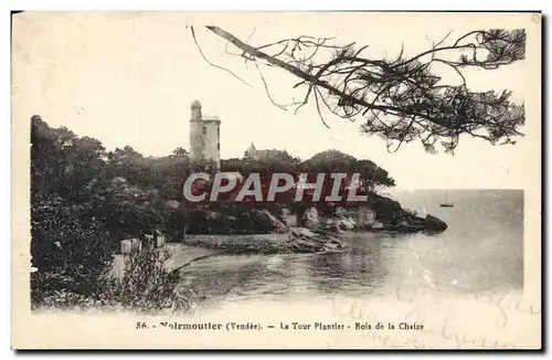 Cartes postales Noirmoutier La Tour Plantier Bois De La Chaise