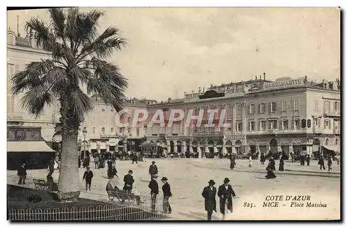 Cartes postales Cote D&#39Azur Nice Place Massena