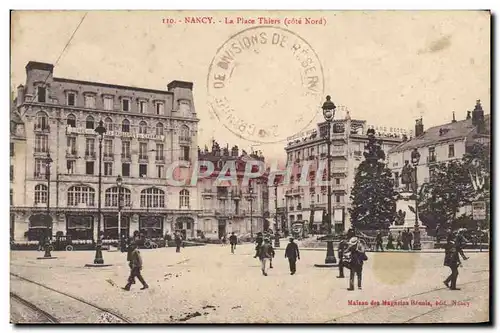 Cartes postales Nancy La Place Thiers