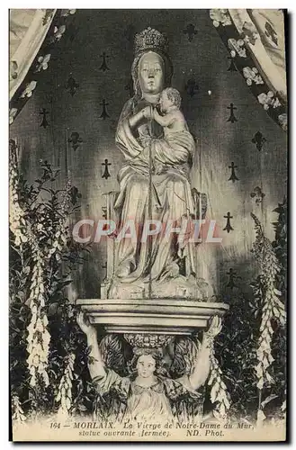 Ansichtskarte AK Morlaix La Vierge De Notre Dame Du Mur