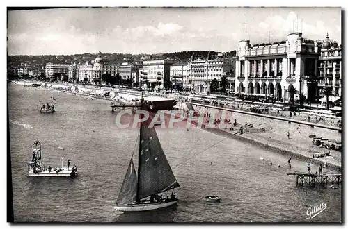 Cartes postales moderne La Cote D&#39Azur Nice Vue Generale De La Promenade