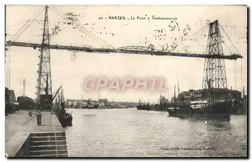 Cartes postales Nantes Le Pont Transbordeur