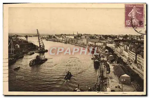 Cartes postales Nantes Vue Generale Chantiers De Constructions