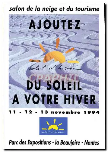 Moderne Karte Nantes Parc Des Expositions La Beaujoire 1994