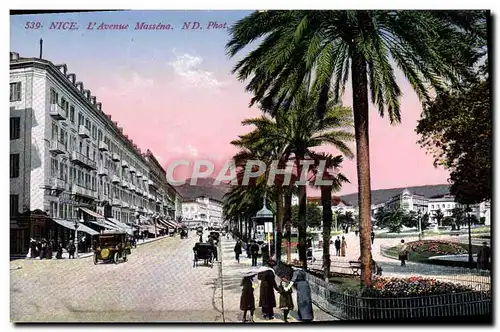 Cartes postales Nice L&#39Avenue Massena