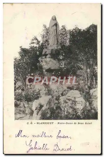 Cartes postales Blandouet Notre Dame De Beau Soleil