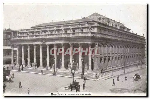 Cartes postales Bordeaux Grand Theatre