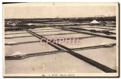 Cartes postales Batz Marais Salants