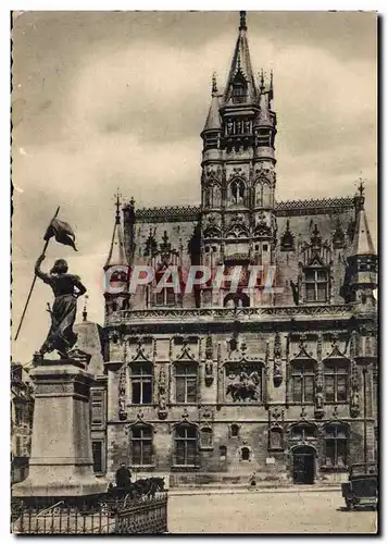 Moderne Karte Compiegne Hotel De Ville