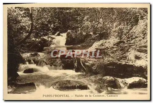 Cartes postales Paris Hopital Valle De La Cozanne Cascade